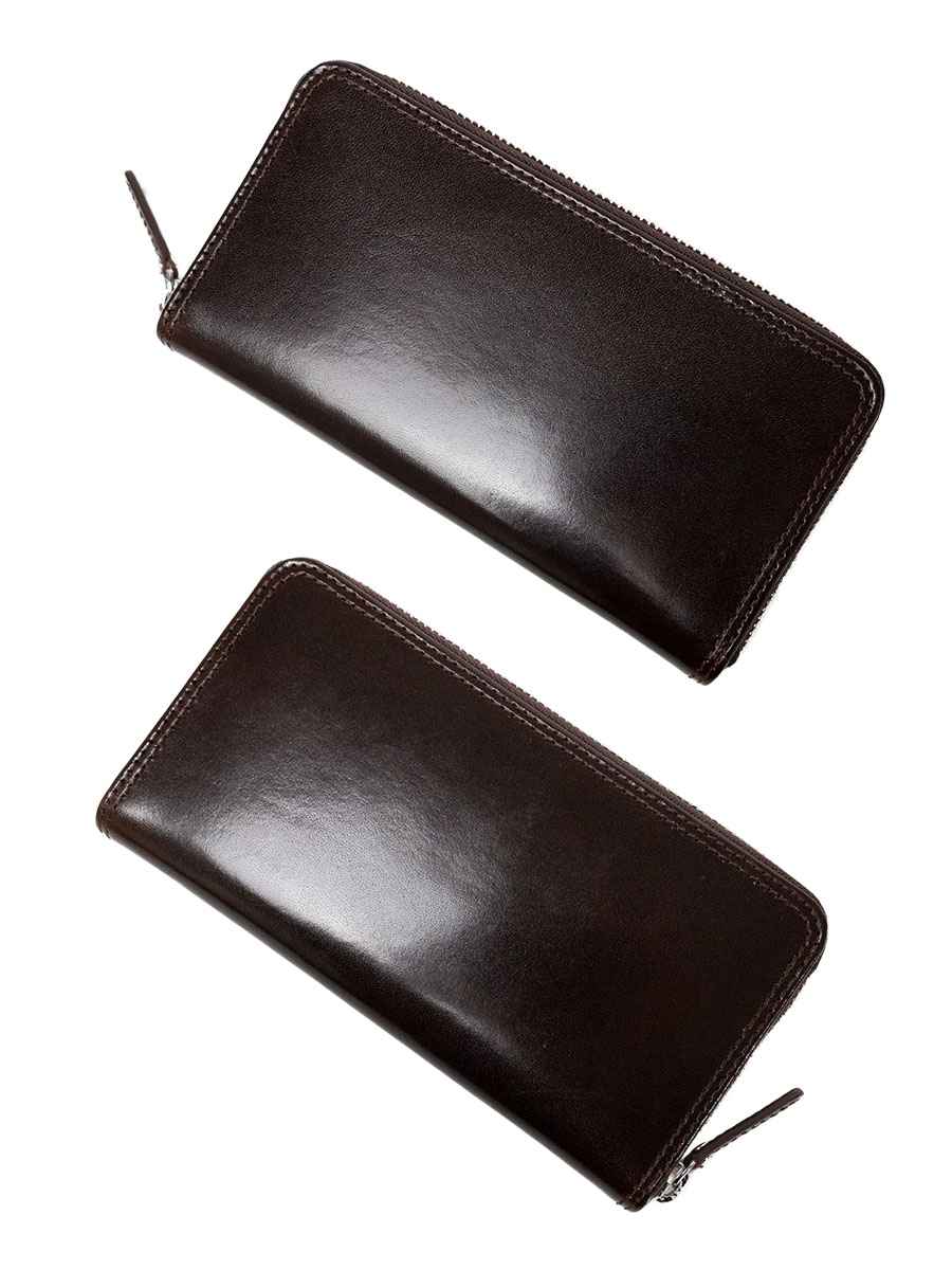 DOUBLES（ダブルス） 長財布 メンズ ラウンドファスナー 本革 革