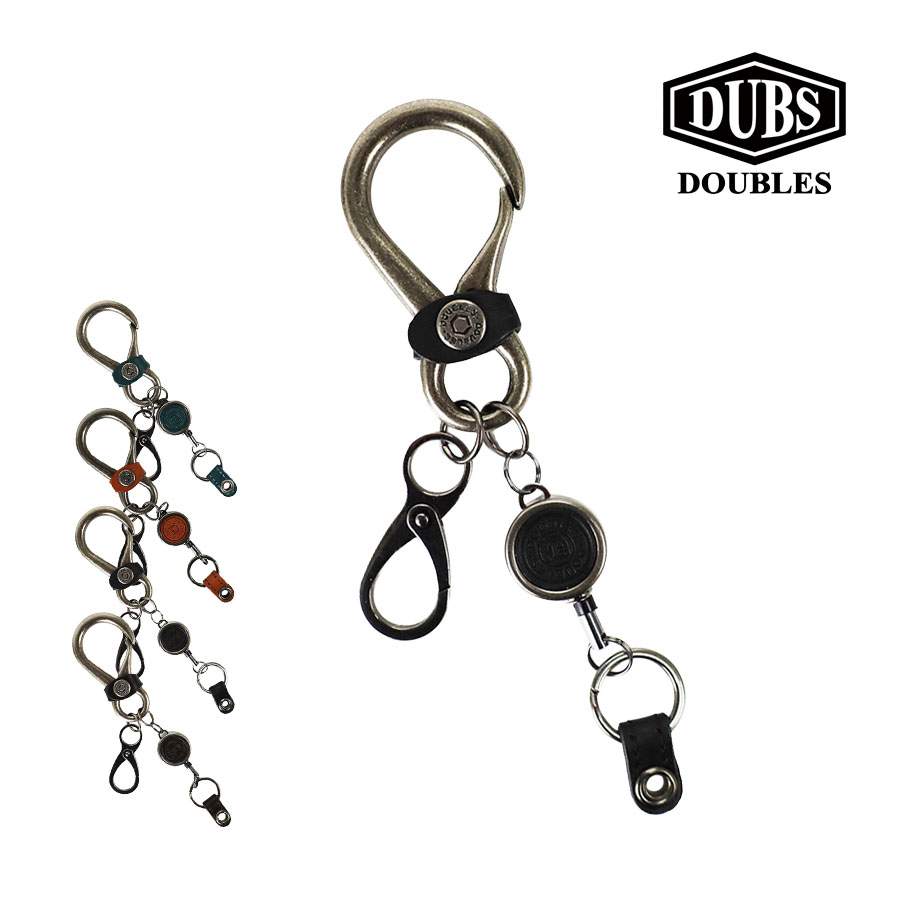 DOUBLES（ダブルス） リールストラップ メンズ レディース 本革 革