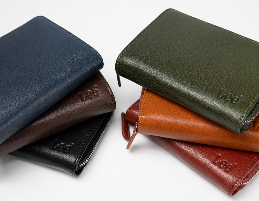 Lee（リー） 財布 メンズ 二つ折り 二つ折り財布 ミドルウォレット 本
