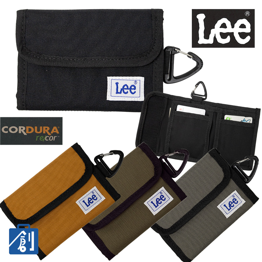 Lee 二つ折り財布 メンズ 財布 カラビナ ...の詳細画像1