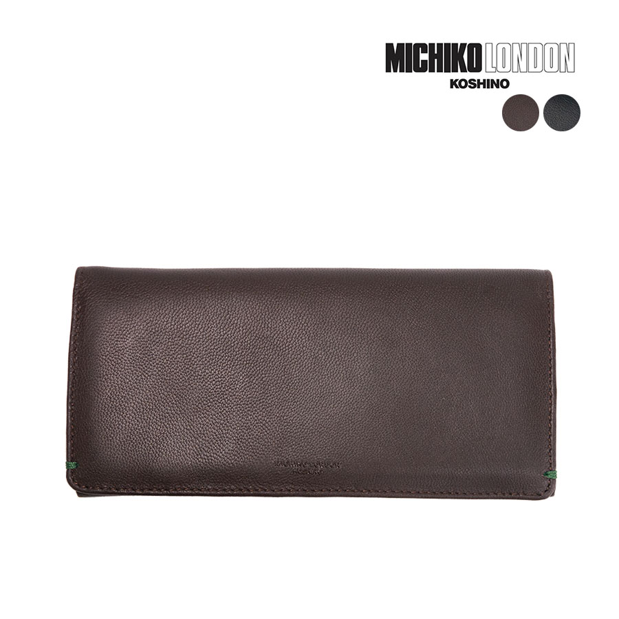 MICHIKO LONDON ミチコロンドン 財布 メンズ 長財布 束入れ 本革 革 レザー 山羊革 ブランド 0580148