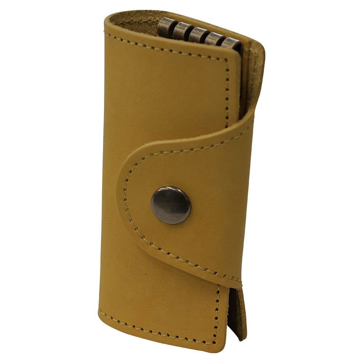 k2112 皮革カラーとステッチカラーが選べるオリジナルキーケース