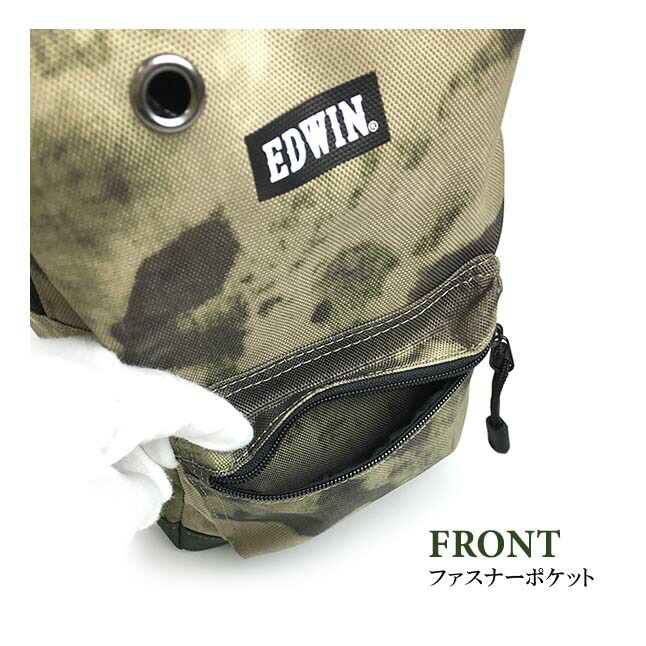EDWIN ボディバッグ ワンショルダーバッグ メンズ ブランド