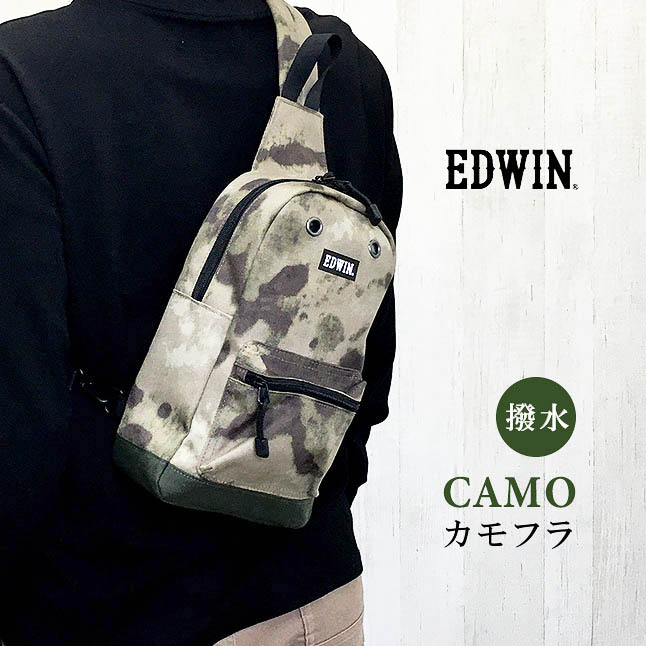 EDWIN（エドウィン） ボディバッグ ワンショルダーバッグ メンズ