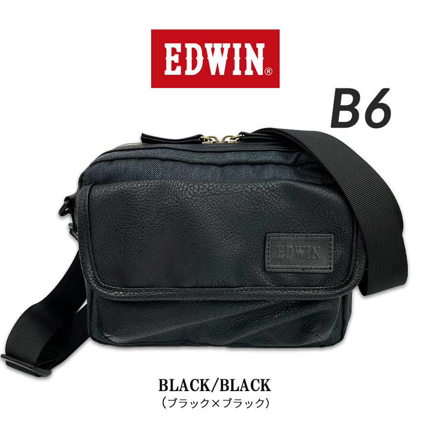 EDWIN（エドウィン） ショルダーバッグ メンズ 斜めがけ かっこいい