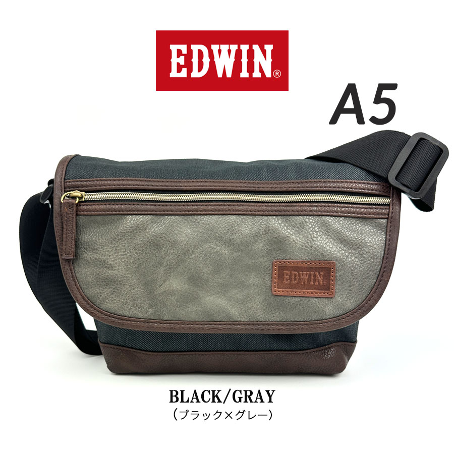 EDWIN バッグ EDWIN（エドウィン） ショルダーバッグ メンズ 斜めがけ かっこいい