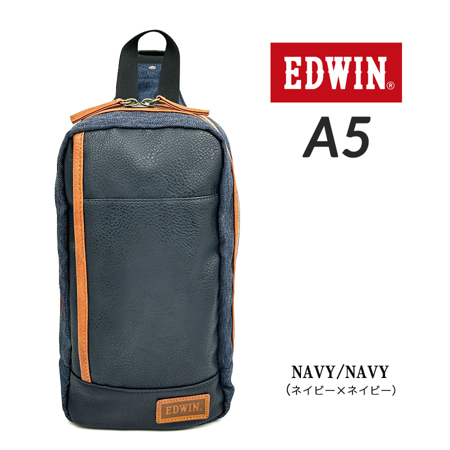 EDWIN（エドウィン） ボディバッグ メンズ 軽量 ボディバッグ ワン