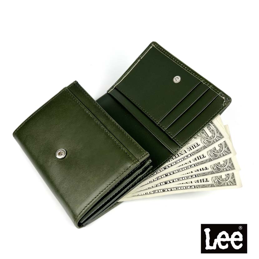 Lee 二つ折り財布 メンズ 本革 レディース リー クロスワックス Lee 二つ折り財布 メンズ 本革 レディース リー クロスワックス