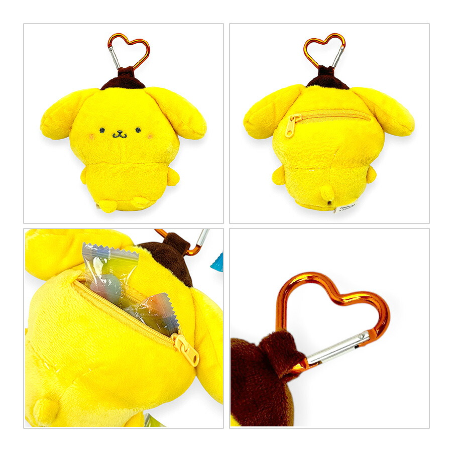 ポムポムプリン キーホルダー ぬいぐるみ キャラクター サンリオ もち