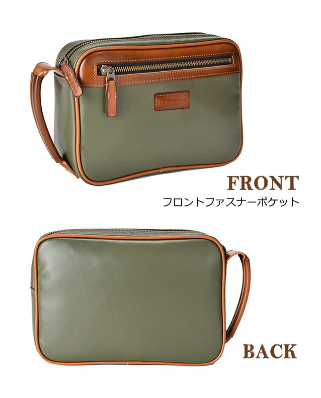 U.P renoma クラッチバッグ セカンドバッグ メンズ 日本製