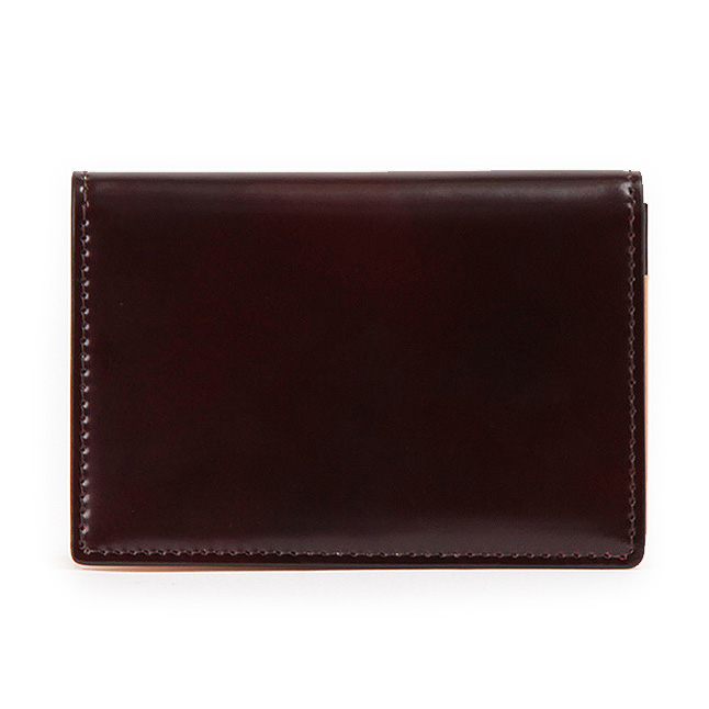 P.I.D カードケース 名刺入れ パスケース コードバン 本革 ブランド