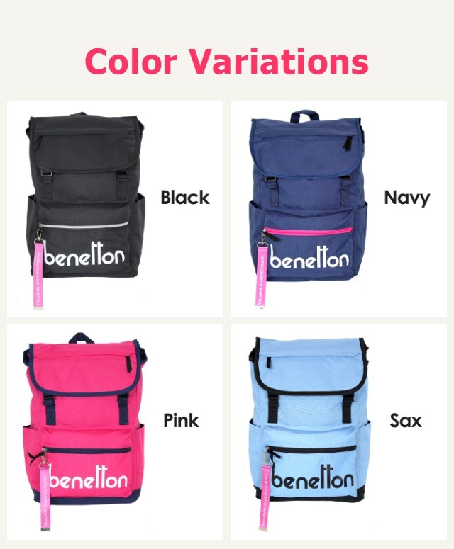 UNITED COLORS OF BENETTON リュック レディース 通学 2be0393rk