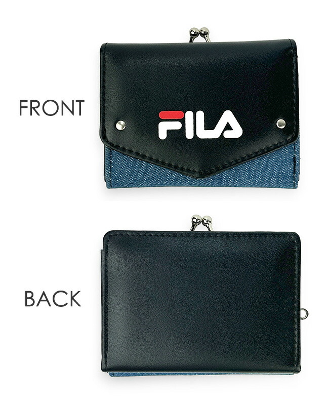 FILA（フィラ） キッズ 財布 男の子 fis-0632 FILA デニムレター