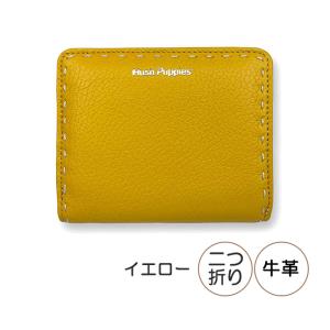 二つ折り財布 レディース ブランド hp3062 Hush Puppies ハッシュパピー ファスナ...