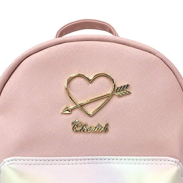 ミニリュック 女の子 小学生 lrx-613 Sherie Lips シェリーリップス レインボーアローシリーズ ミニDパック リュック 小さい  ロゴベルト ハート キッズ :lrx-613:カバンイズム 通販 