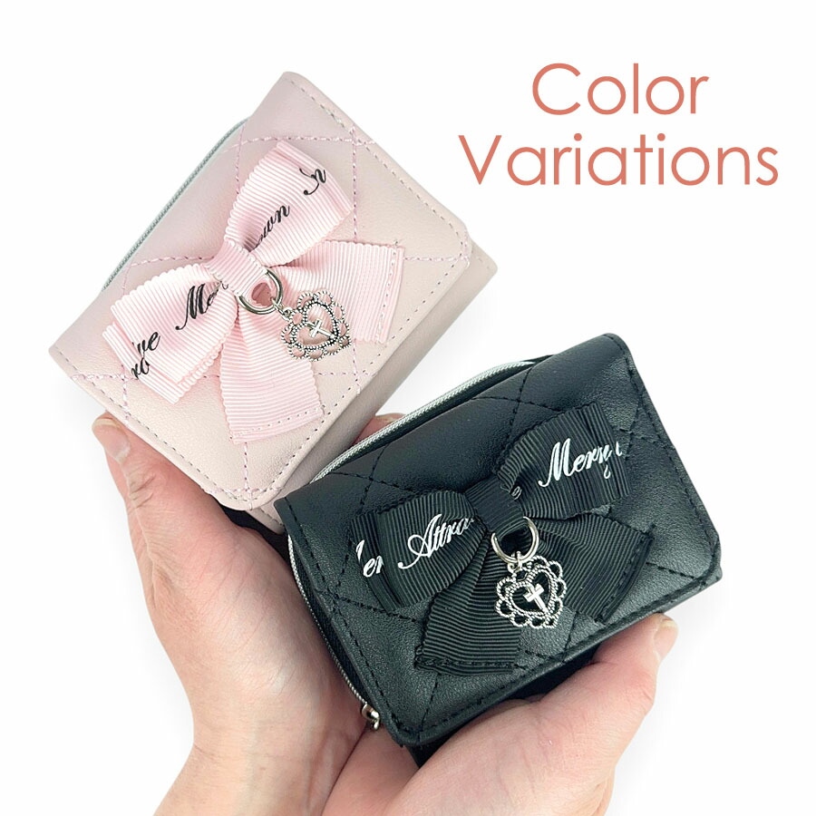 キッズ 財布 女の子 三つ折り財布 mfy-102 Merry Crown メリークラウン