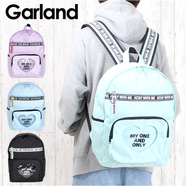 リュック 女の子 おしゃれ skg-614 Garland ガーランド クリアハート