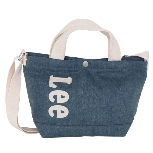 LEE レース刺繍トートバッグ デニムショルダーバッグ 2way Lee ショルダーバッグ レディース 斜めがけ トート バッグ 斜め