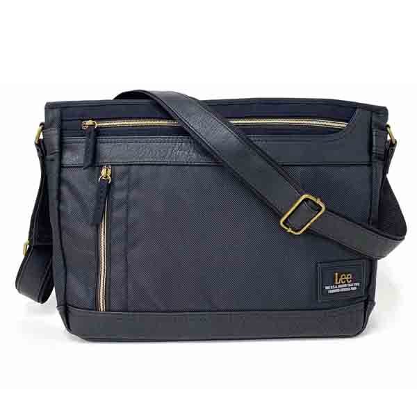 ショルダーバッグ メンズ 40代 50代 30代 カジュアル 通勤バッグ 通勤カバン 男性 おしゃれ Lee リー Big Fit ショルダーバッグ サイズ収納ok 3 3253 3 3253 かばんmart 通販 Yahoo ショッピング