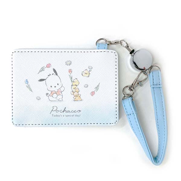 sanrio（サンリオ） 定期入れ リール付き 学生 女子 小学校 高校 中学