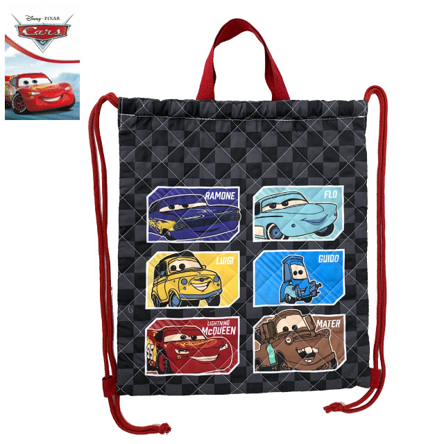 カーズ レッスンバッグ 小学校 マックイーン 車 トート キルト お稽古