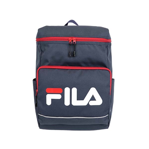 高校生 通学 リュック 女子 人気 ブランド FILA フィラ スクエアリュック デイパック fl-0003 バッグ 男女兼用バッグ ブラック ネイビー グレー ピンク ホワイト a4 通学用 通勤 大容量 中学生 メンズ レディース 男子 女子 リュックサック おしゃれ