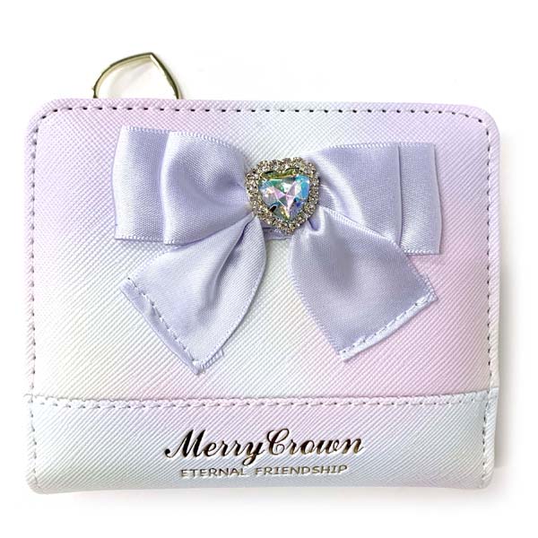 キッズ 財布 子供 女子 二つ折り さいふ 韓国 サイフ りぼん かわいい