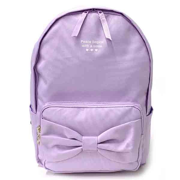 リュック キッズ おしゃれ 女の子 修学旅行 小学生 小4 小3 かわいい オルチャン 韓国 りぼん 黒 紫 Pop Parlor ビッグリボン リュックサック 10l Wrl 614 Wrl 614 かばんmart 通販 Yahoo ショッピング
