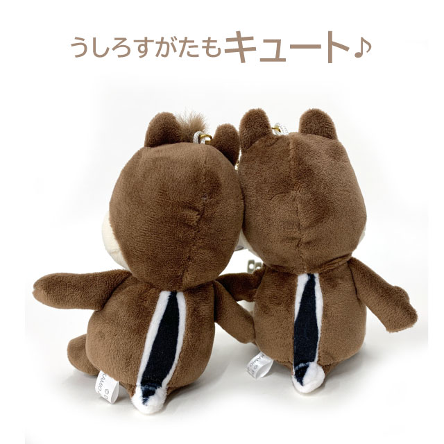 Disney（ディズニー） ぬいぐるみ キーホルダー チップ デール