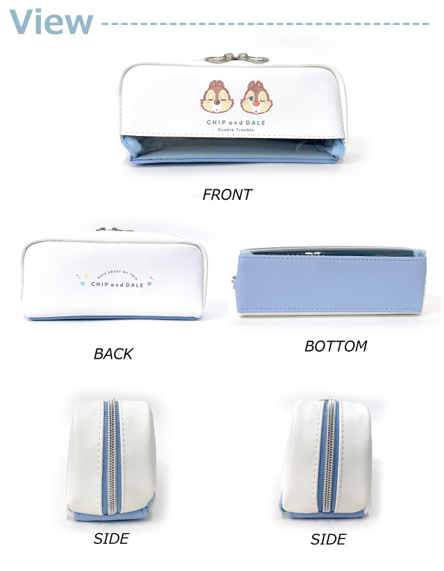 Disney（ディズニー） チップとデール グッズ ペンケース 文房具 筆箱