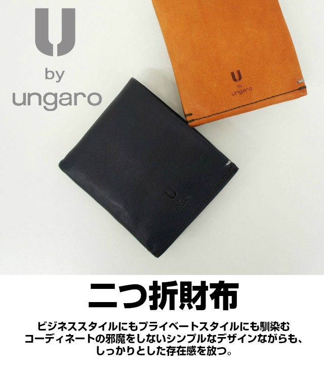 Emanuel Ungaro（エマニュエルウンガロ） 2つ折り 財布 メンズ 小銭