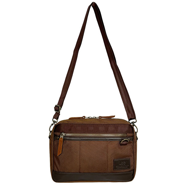 Lee（リー） メンズ ショルダーバッグ ヨコ型 ミニショルダー 旅行