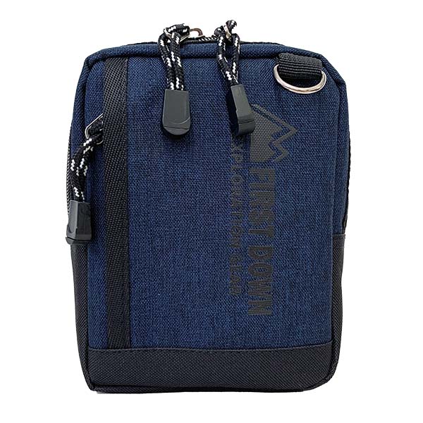 FIRST DOWN（ファーストダウン） メンズ ポーチ カラナビ付 吊り下げ