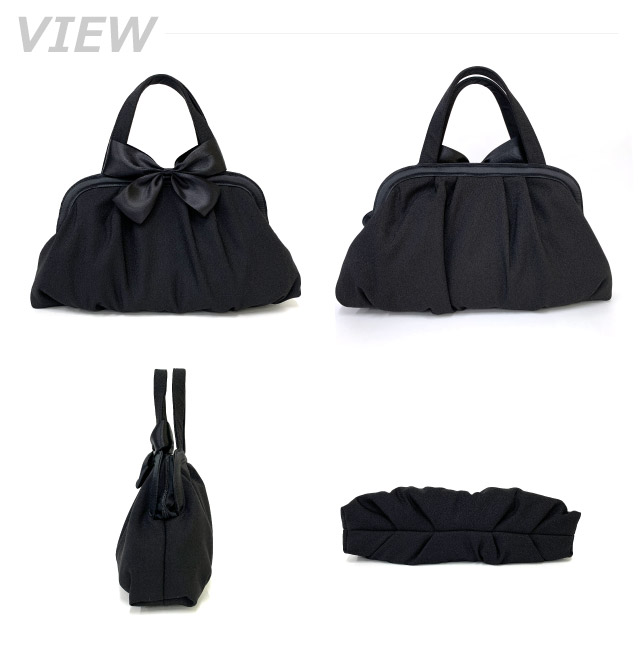 フォーマルバッグ 袱紗付き セット 黒 葬式 葬儀 卒業式 入学式