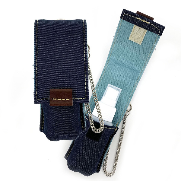 携帯用 アルコール 消毒 ボトルホルダー 除菌 持ち歩き 持ち運び 抗菌