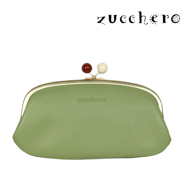 ズッケロ がま口財布 長財布 レディース 本革 レディース財布 ブランド