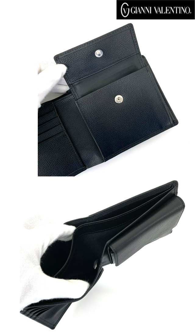 VALENTINO 二つ折り財布 LUCIANO VALENTINO 財布 ブランド ルチアーノ バレンチノ 本革