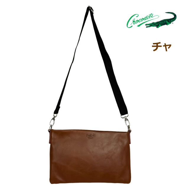 Crocodile（クロコダイル） 斜めがけバッグ メンズ ショルダーバック