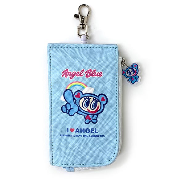 ランドセル用 キーケース 子供 リール付き パスケース 定期入れ 鍵入れ