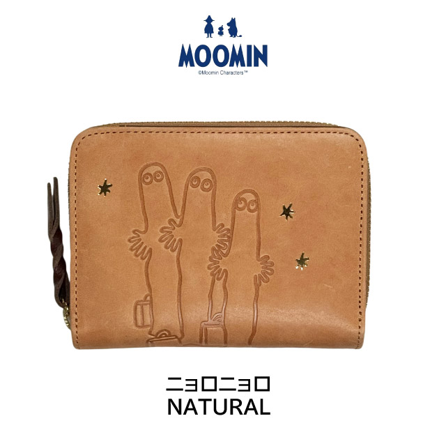 MOOMIN（ムーミン） 財布 二つ折り財布 レディース 革 ミニ財布 2