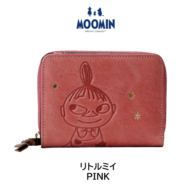 MOOMIN ムーミン 財布 二つ折り財布 レディース 革 ミニ財布 2