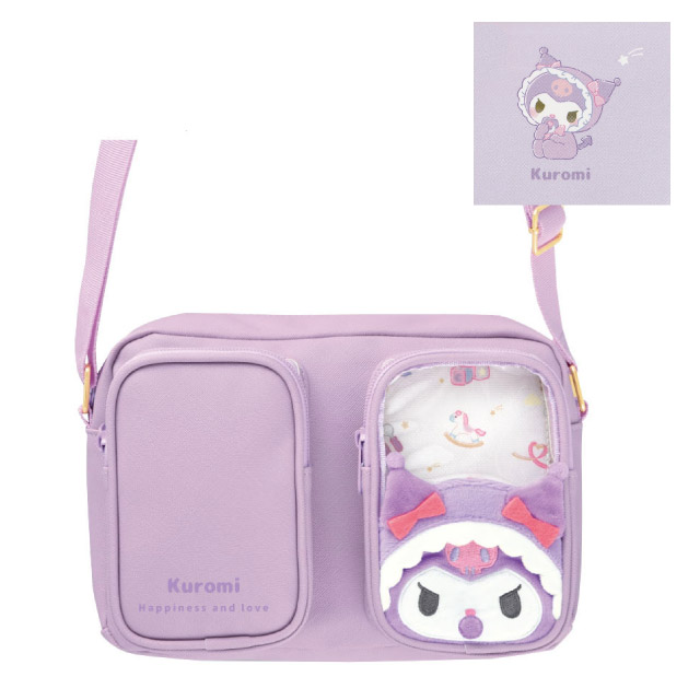 sanrio（サンリオ） 通園バッグ ショルダー グッズ バッグ クロミ