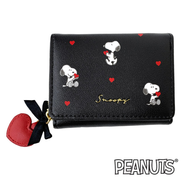 SNOOPY（スヌーピー） ミニ財布 財布 三つ折り レディース 大人 3