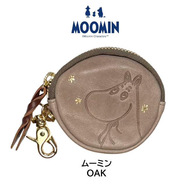 MOOMIN（ムーミン） 財布 小銭入れ レディース コインケース ラウンド