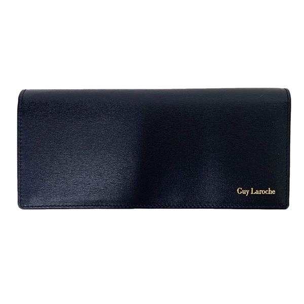 Guy Laroche 財布 メンズ 長財布 革 レザー 本革 黒 紺 男性