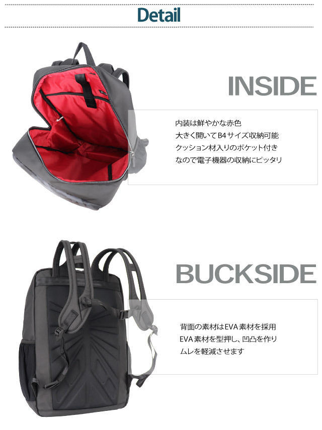 HEAD（ヘッド） ビジネスリュック 通勤 リュック メンズ バッグ 自転車