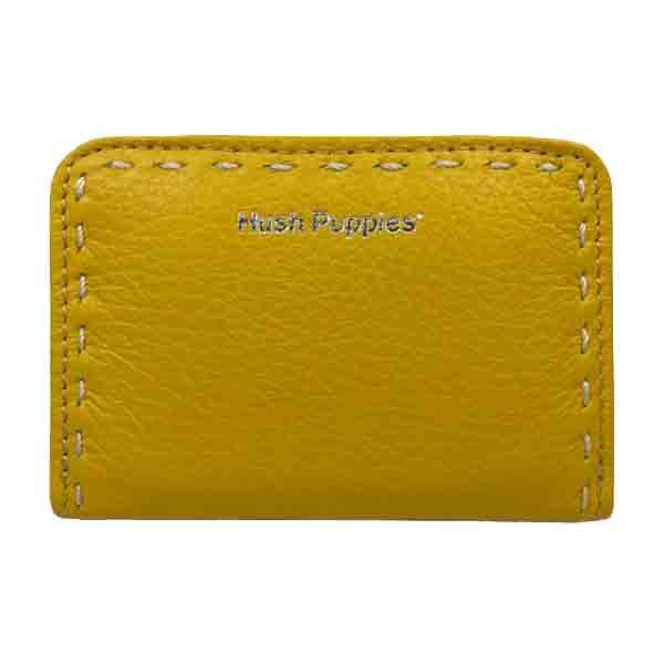 ハッシュパピー 財布 レディース コインケース 革 レザー 使いやすい 40代 青 緑 茶色 紫 黄...