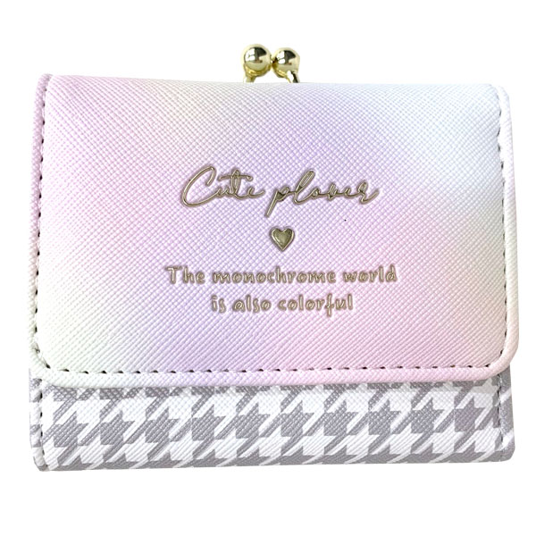 財布 キッズ 女子 三つ折り ミニ 高校生 がま口 中学生 小学生 財布