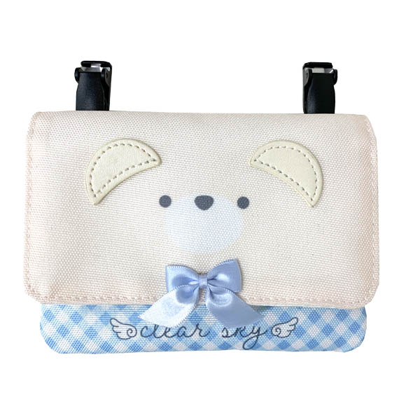 ポケットポーチ 小学校 移動ポケット おしゃれ クリップ ショルダー