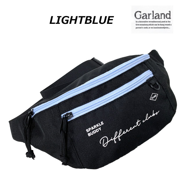 ボディバッグ キッズ 女子 黒 ワンショルダー 斜めがけ ウエストポーチ